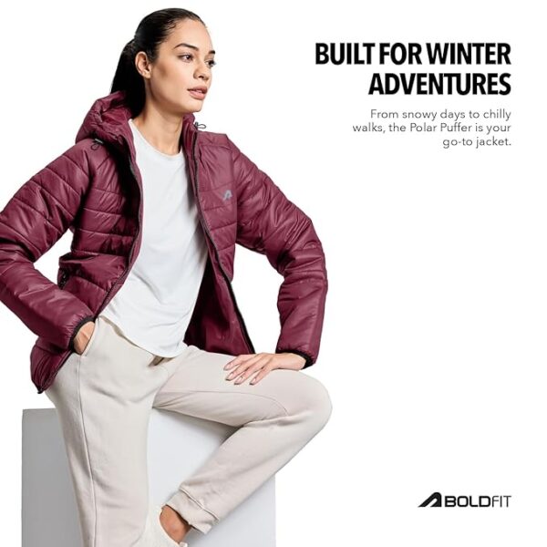 Boldfit Puffer Jacket for Women