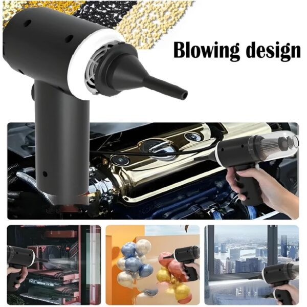 Portable Car Vacuum Cleaner with Blower