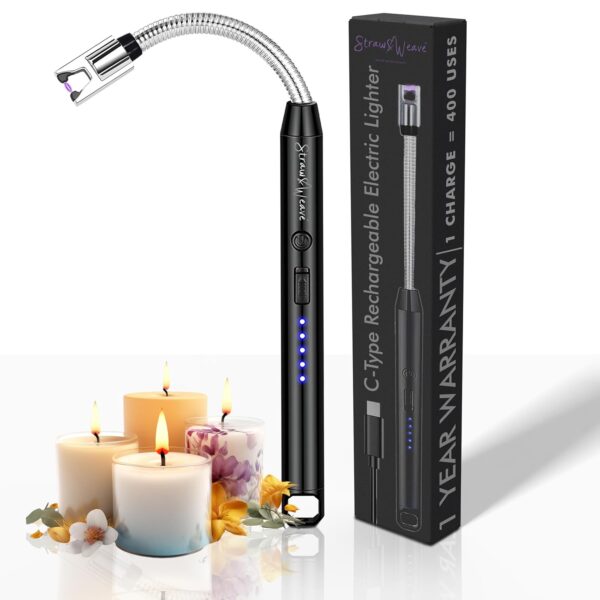 Rechargeable C-Type Electric Candle Lighter for Kitchen