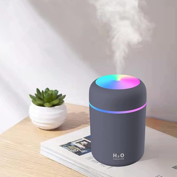 BINSBARRY Humidifier for Room Moisture, Aroma Diffuser for Home, Mist Maker, Cool Mist Humidifier, Small Quiet Air Humidifier - Image 2